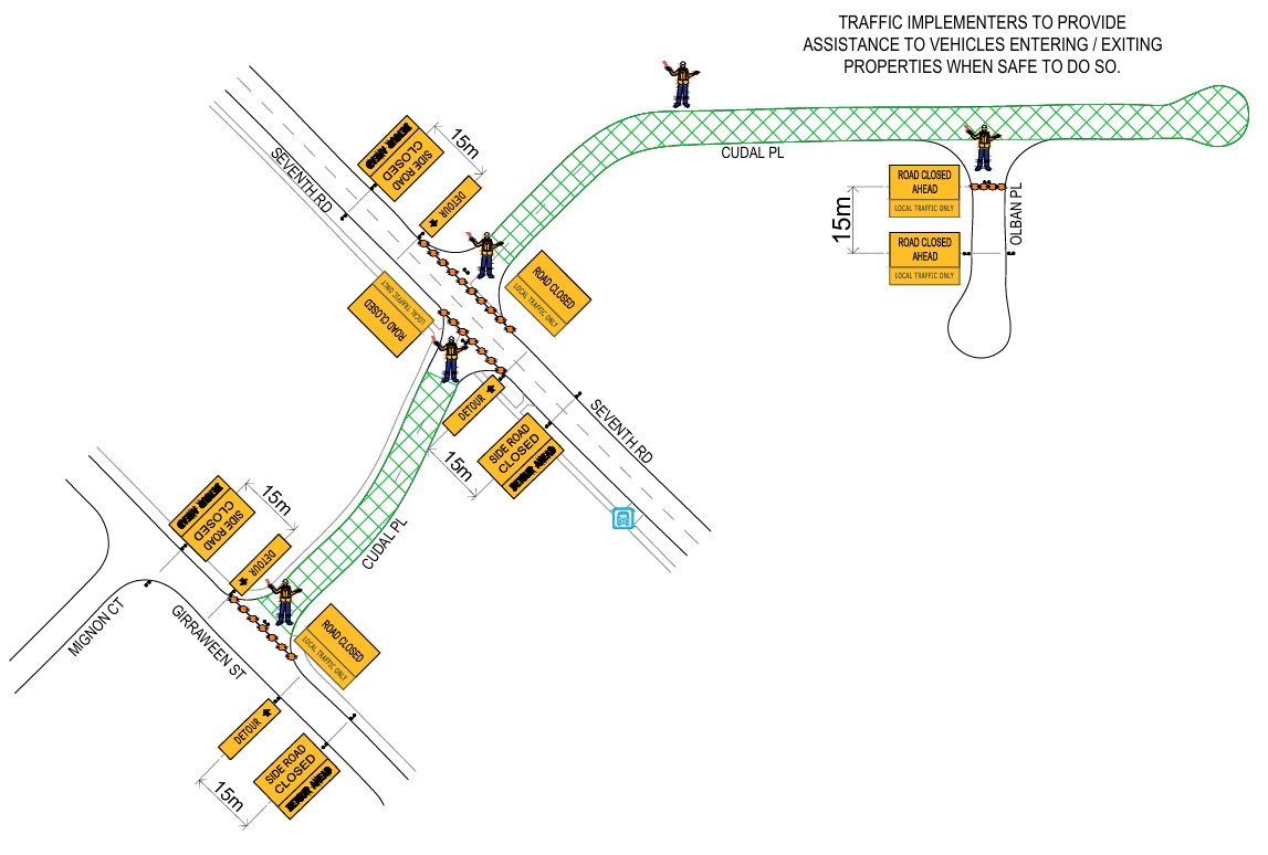 Temporary Closure of Road, CUDAL WAY, Armadale