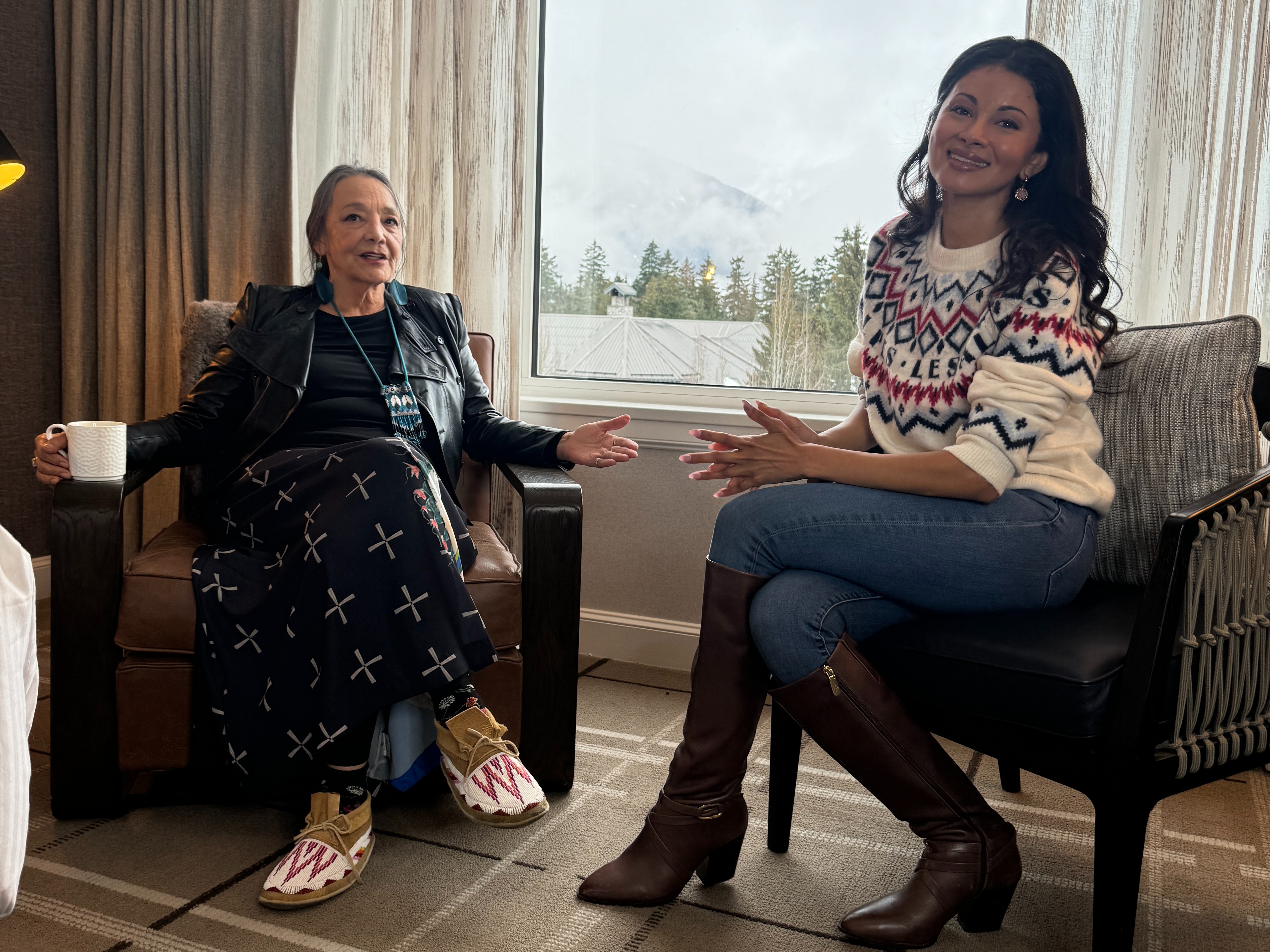 OL S2 with Tantoo Cardinal during Whistler Film Festival