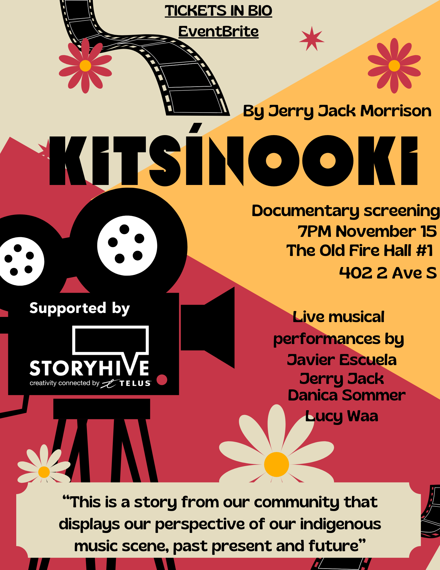 Kitsinooki Event Poster