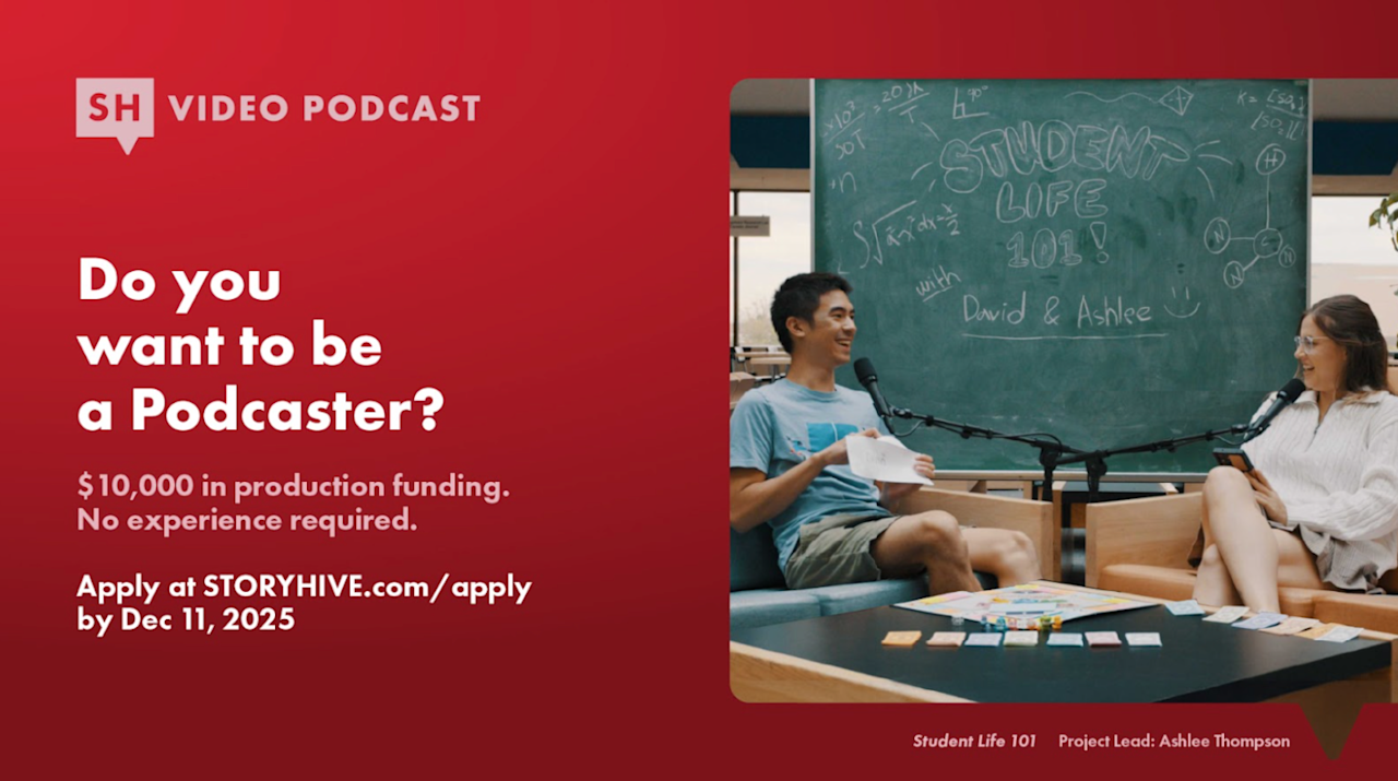 TELUS STORYHIVE Video Podcast: $10,000 grants available!