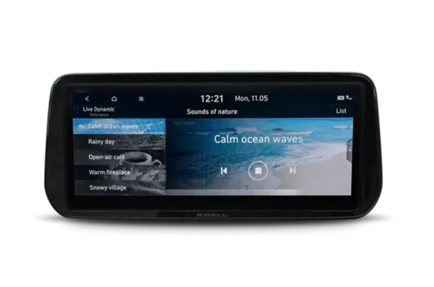 Hyundai: Santa Fe Verbrenner Interieur Touchscreen