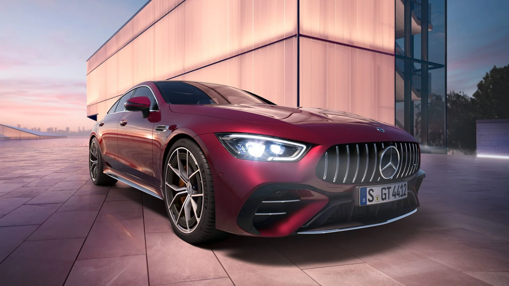 Mercedes: GT4 Exterieur Design