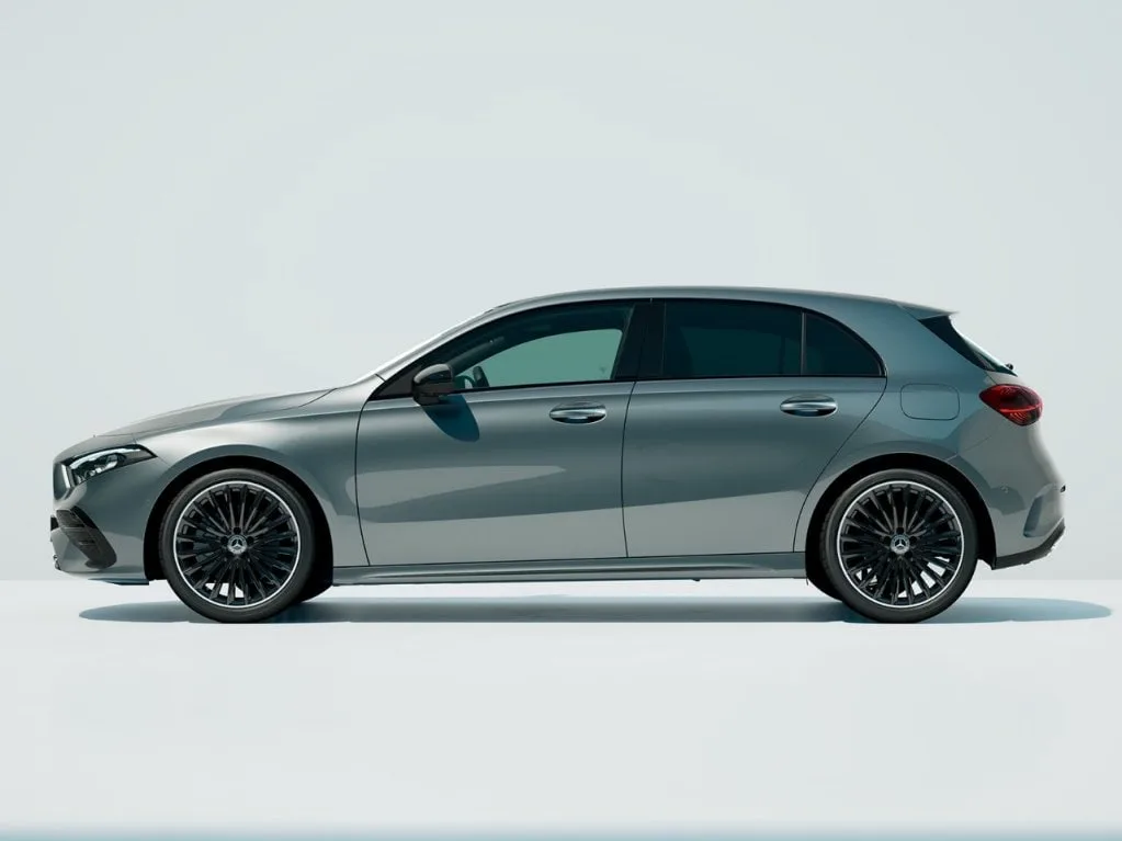 Mercedes: A Kompakt Exterieur Form