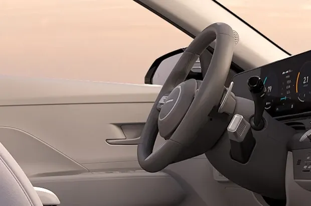 Hyundai: Kona NEU Interieur Automatikwahlhebel