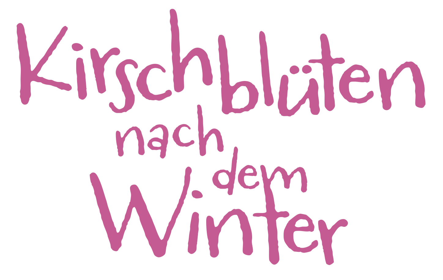 🩷 Webtoons // Serien // Kirschblüten nach dem Winter // Intro // Logo