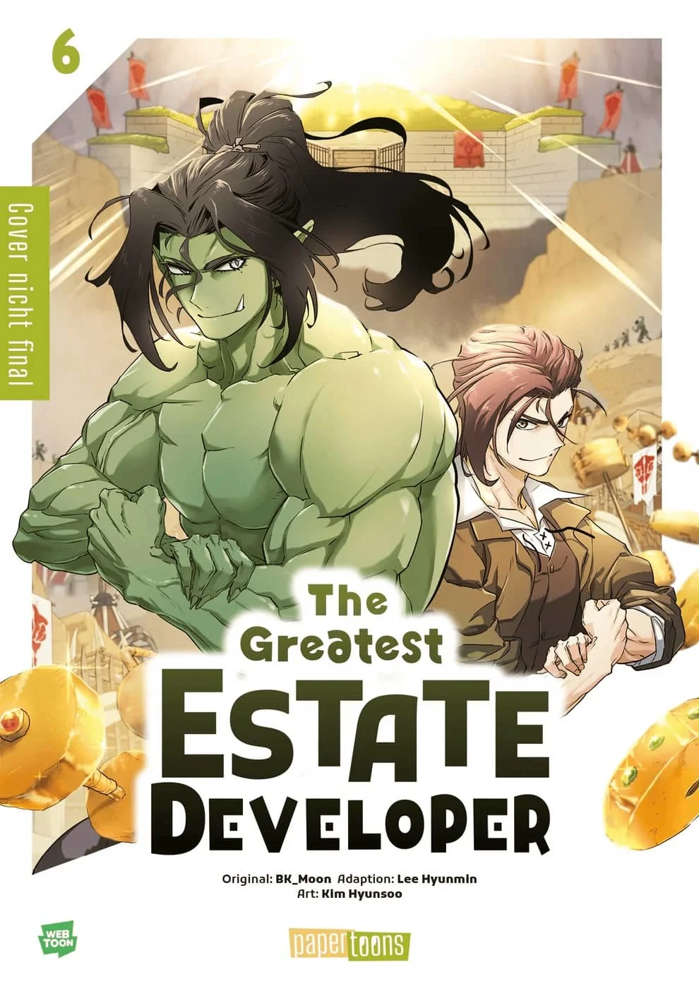 🩷 Papertoons // Cover // The Greatest Estate Developer