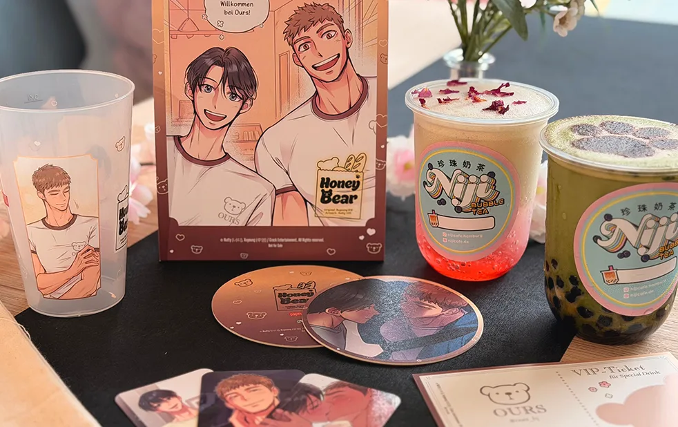 🩷 Events // Honey Bear Collab Café // Teaser Image