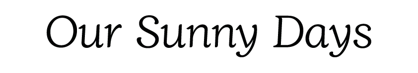 🩷 Webtoons // Serien // Our Sunny Days // Intro // Logo