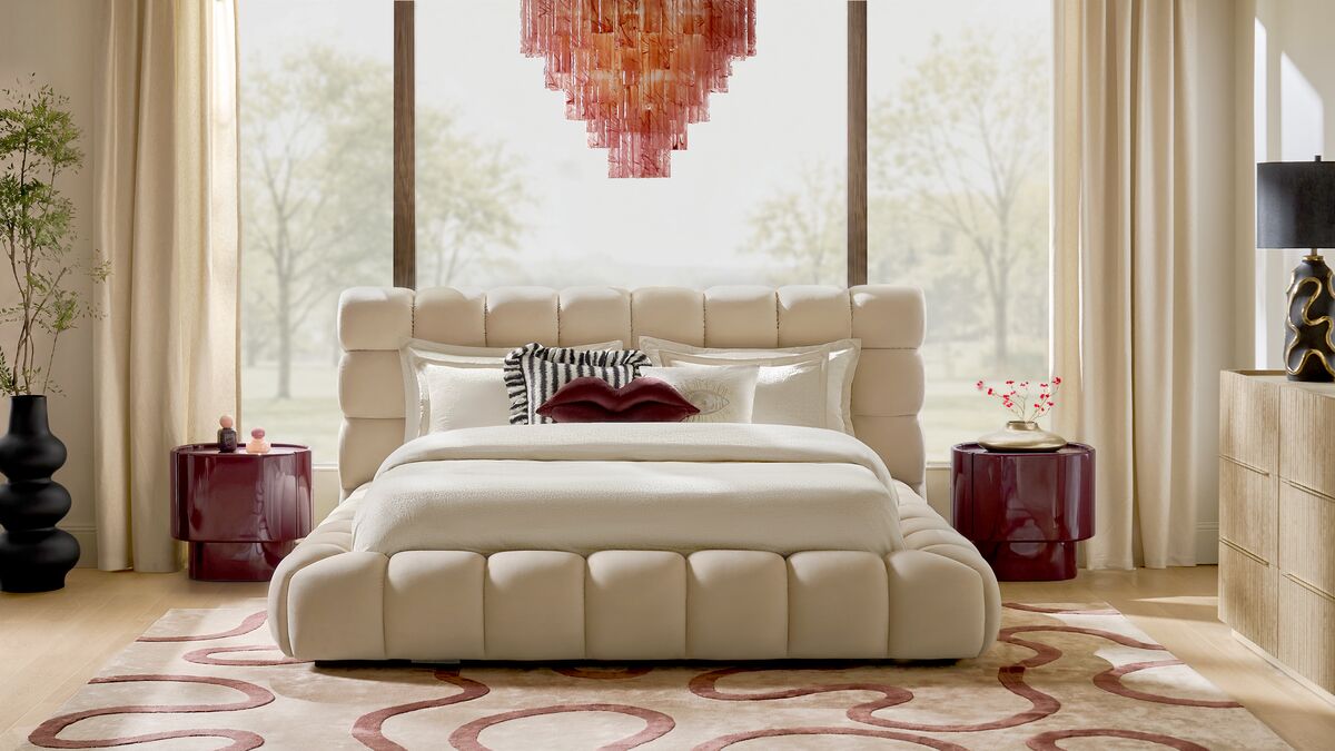 Corseca Throw - Ivory | Z Gallerie