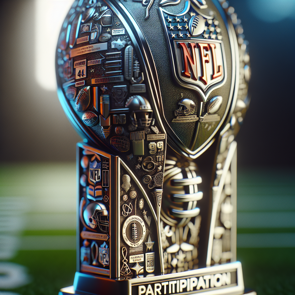 NFL participation trophy