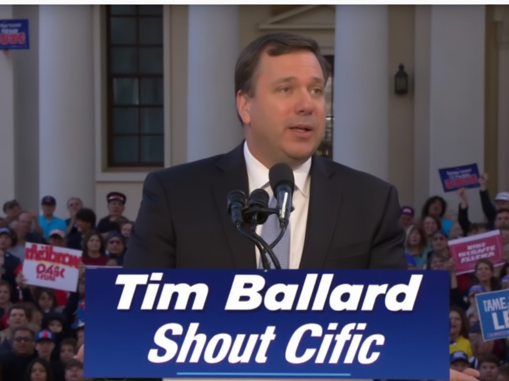 Tim Ballard on the 2024 GOP Presidential campaign trail