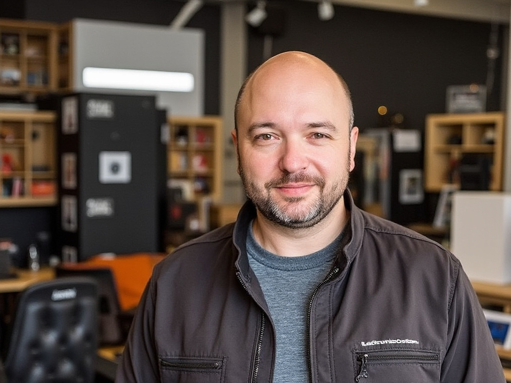 Tim Pool at his production studio.