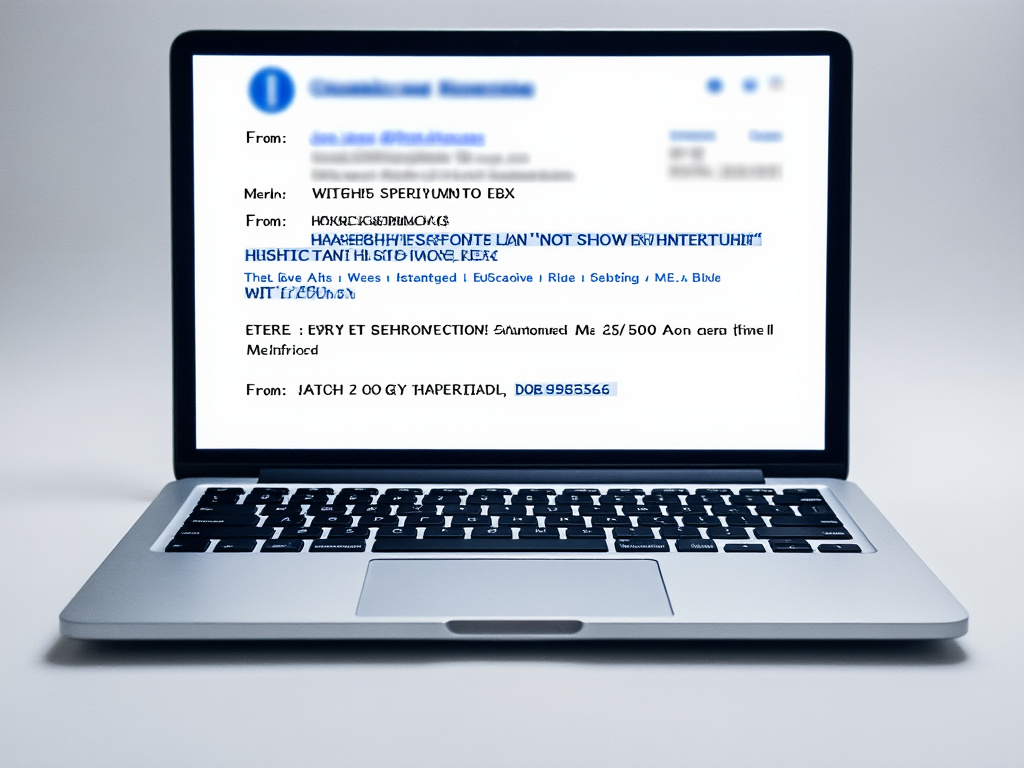 a photo of an old laptop with a blurry email inside that says, "From: Joe@WhiteHouse.gov To: HACKERS@CHINA.CN Subject: IMPORTANT HACKER INSTRUCTION DO NOT SHOW THIS TO ANYONE ELSE DOB59385366"