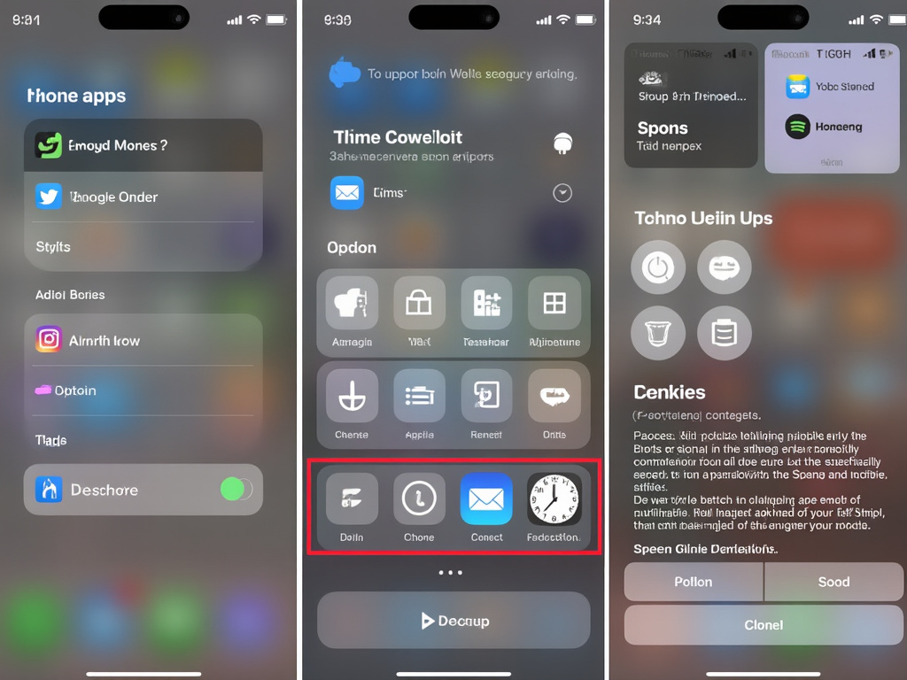 a screenshot of an iphone with a poorly updated home screen