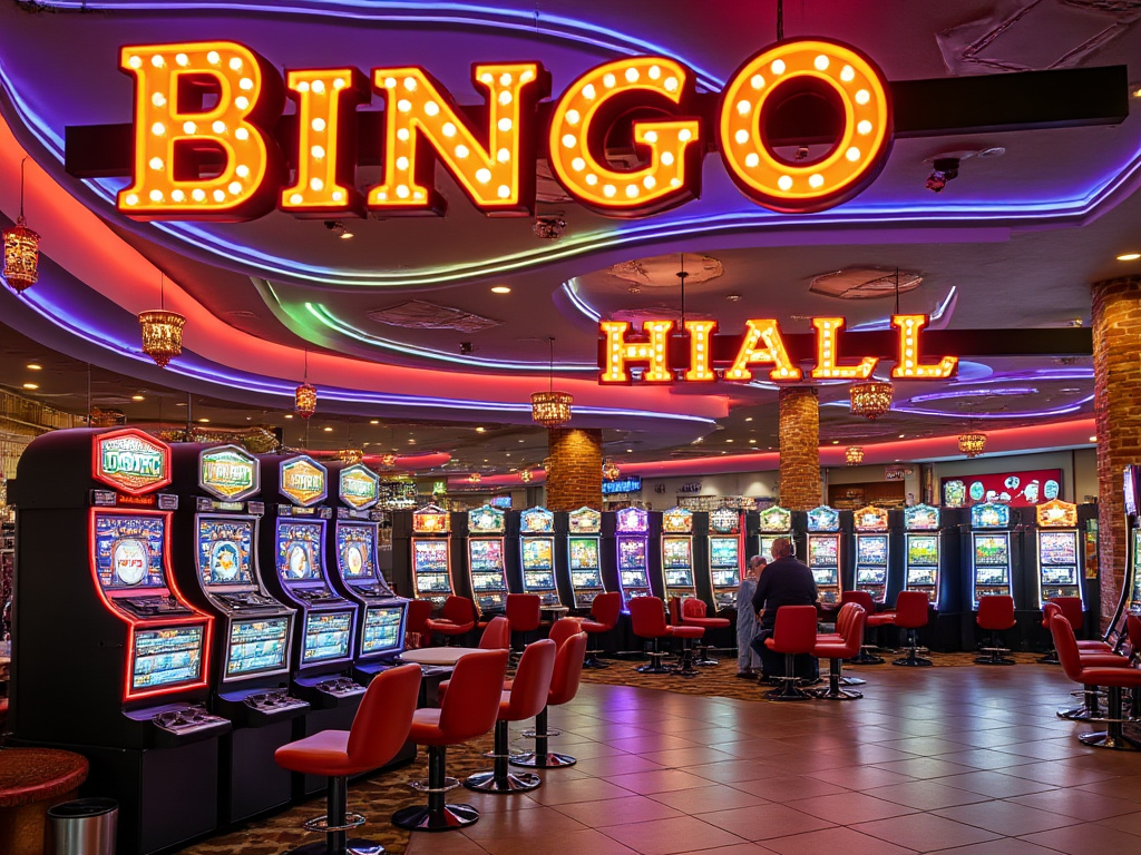 a photo of a bingo hall