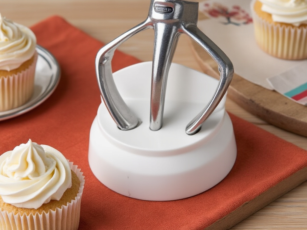 KitchenAid Releases 40 Grit Paddle Attachment For Finishing Touches On Cupcake