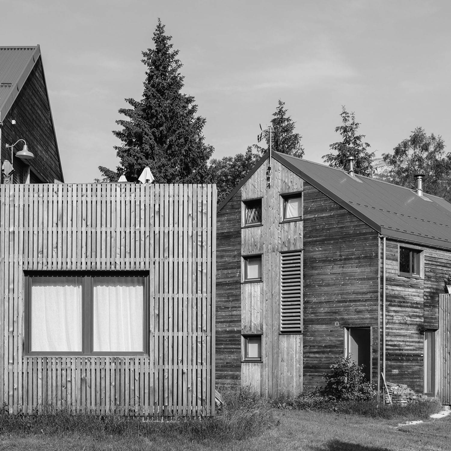 Maisons en construction bois à Corrençon