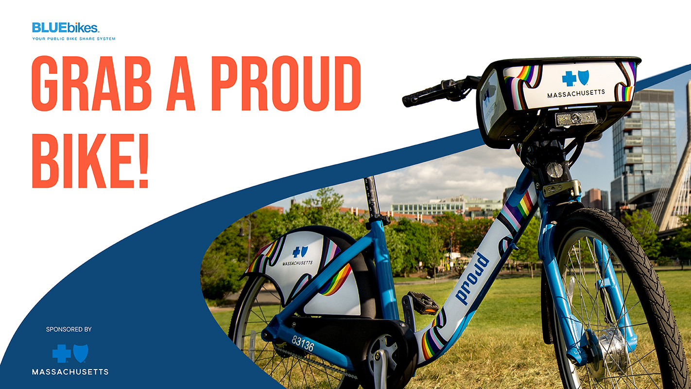 Bluebikes: Blog > Ride with Pride this Month image