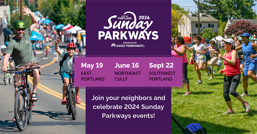 Biketown: Blog > PORTLAND SUNDAY PARKWAYS 2024