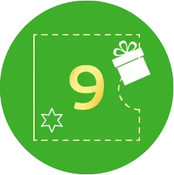 Landing Calendario de Adviento Número 9