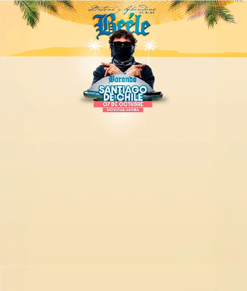 Beéle en Chile – Preventa Exclusiva 23 de Julio