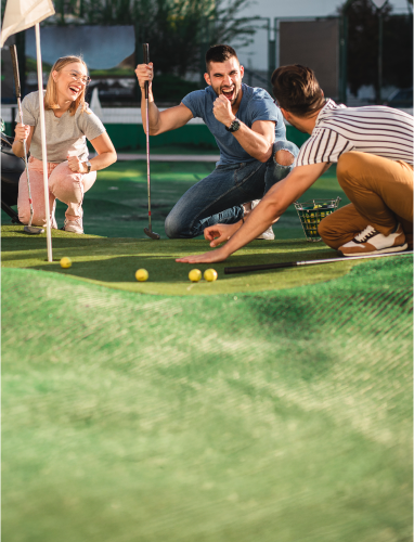 Parque aventura golf