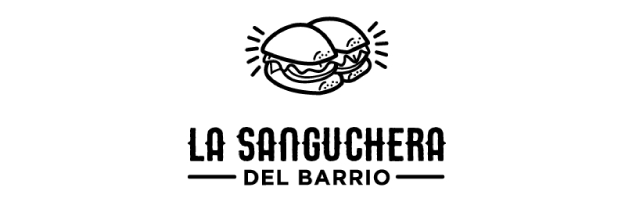 La sanguchera del barrio logo