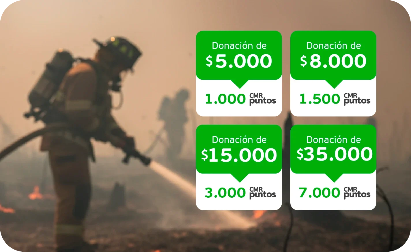 LANDING EMERGENCIA INCENDIOS
