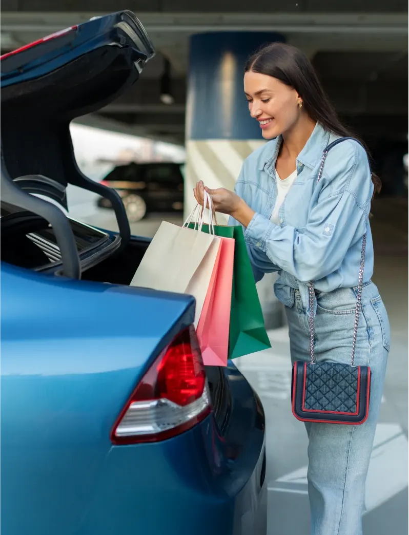 Estacionamiento gratis en Mallplaza
