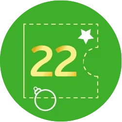 Landing Calendario de Adviento Número 22