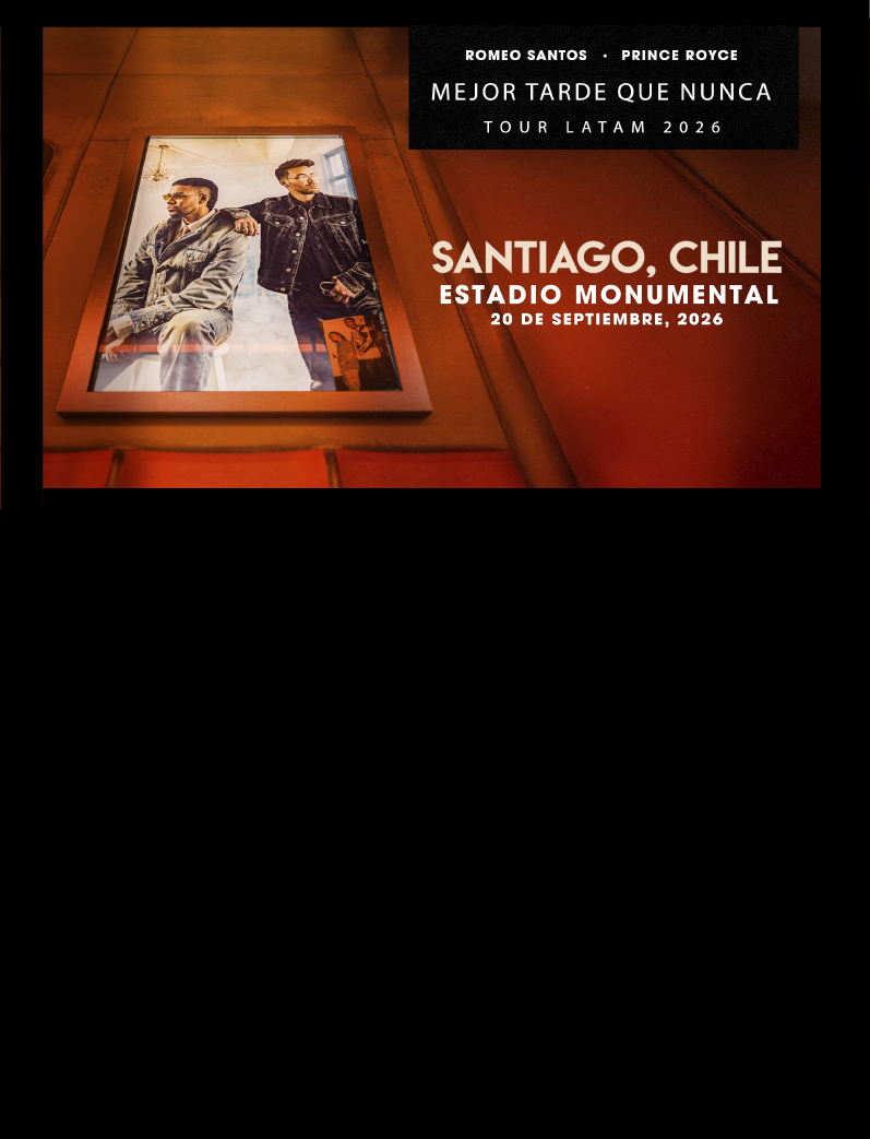 Romeo Santos y Prince Royce en Chile