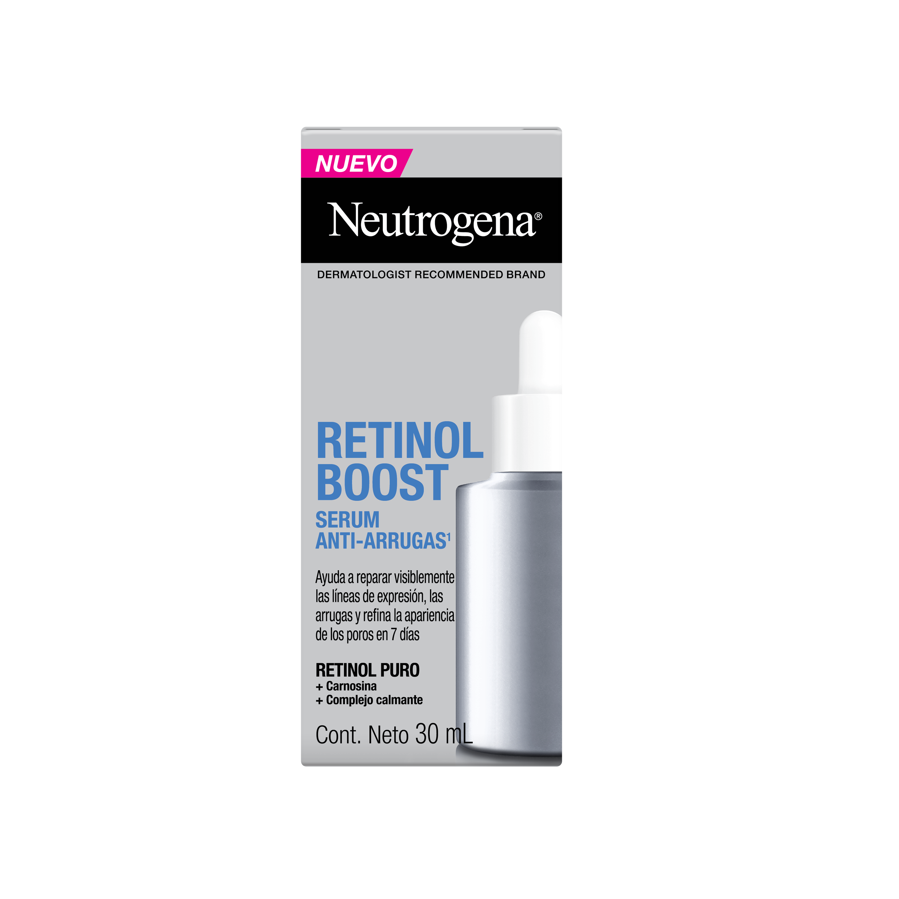 Serum Anti-Arrugas Neutrogena® Retinol Boost con Retinol Puro
