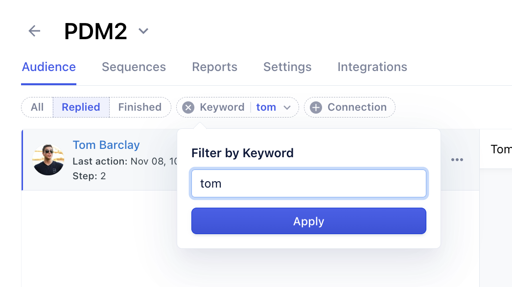 campaign filters campaign filters