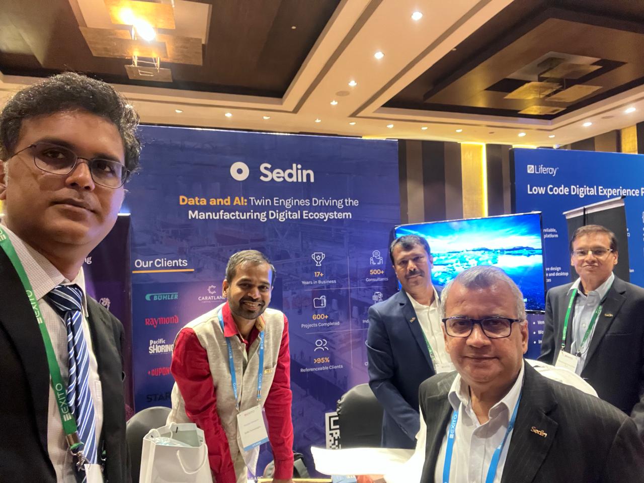 Sedin Team at MITS 2024 Mumbai