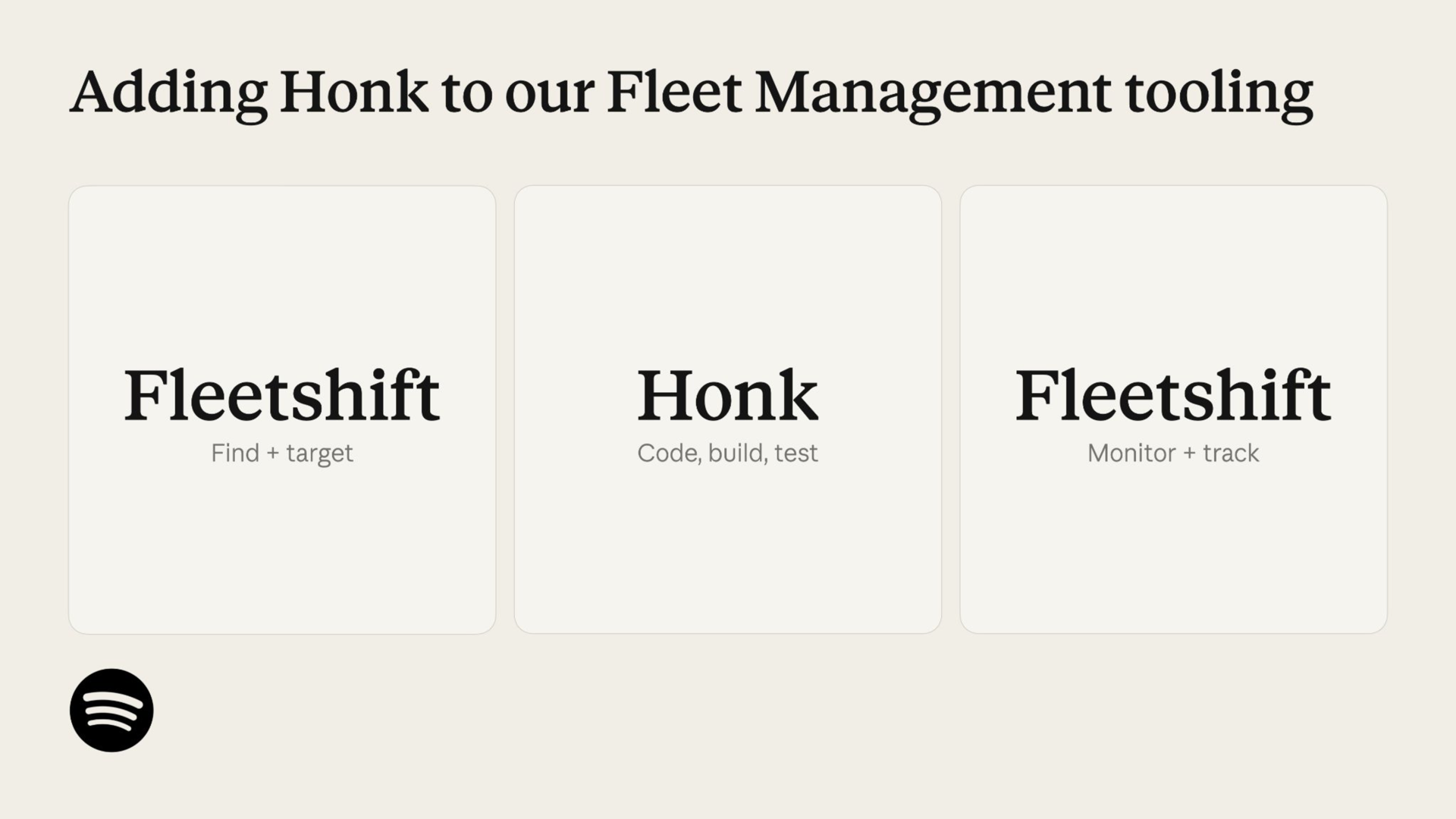 Adding Honk to Fleet Management