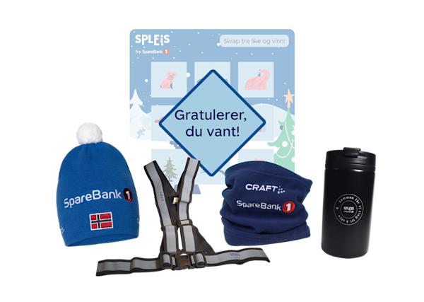 Premier digitale skrapelodd - Skrapelodd med skilue, fleecebuff, reflekssele og termokopp