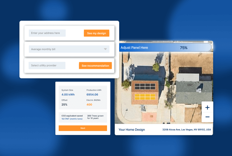 generate maximum efficiency solar design with our ai tool for your home