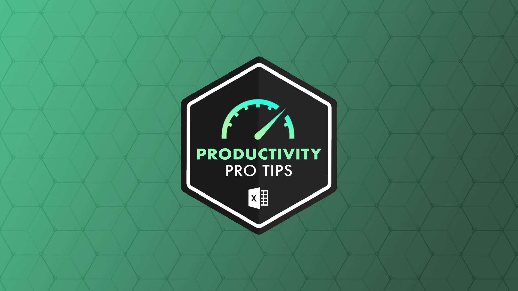 Excel Pro Tips: Productivity