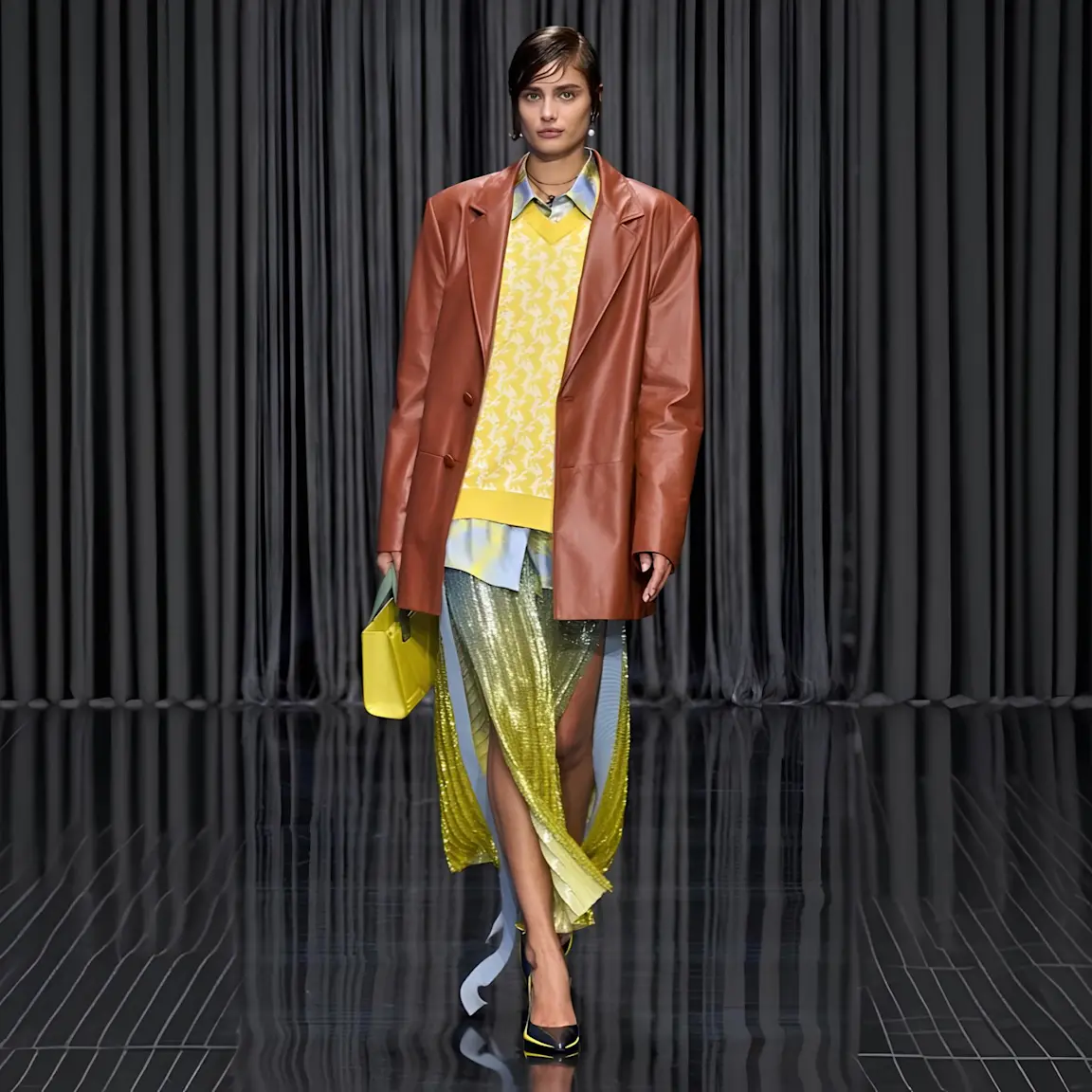 Card holder in patent leather in Black Ferrari®