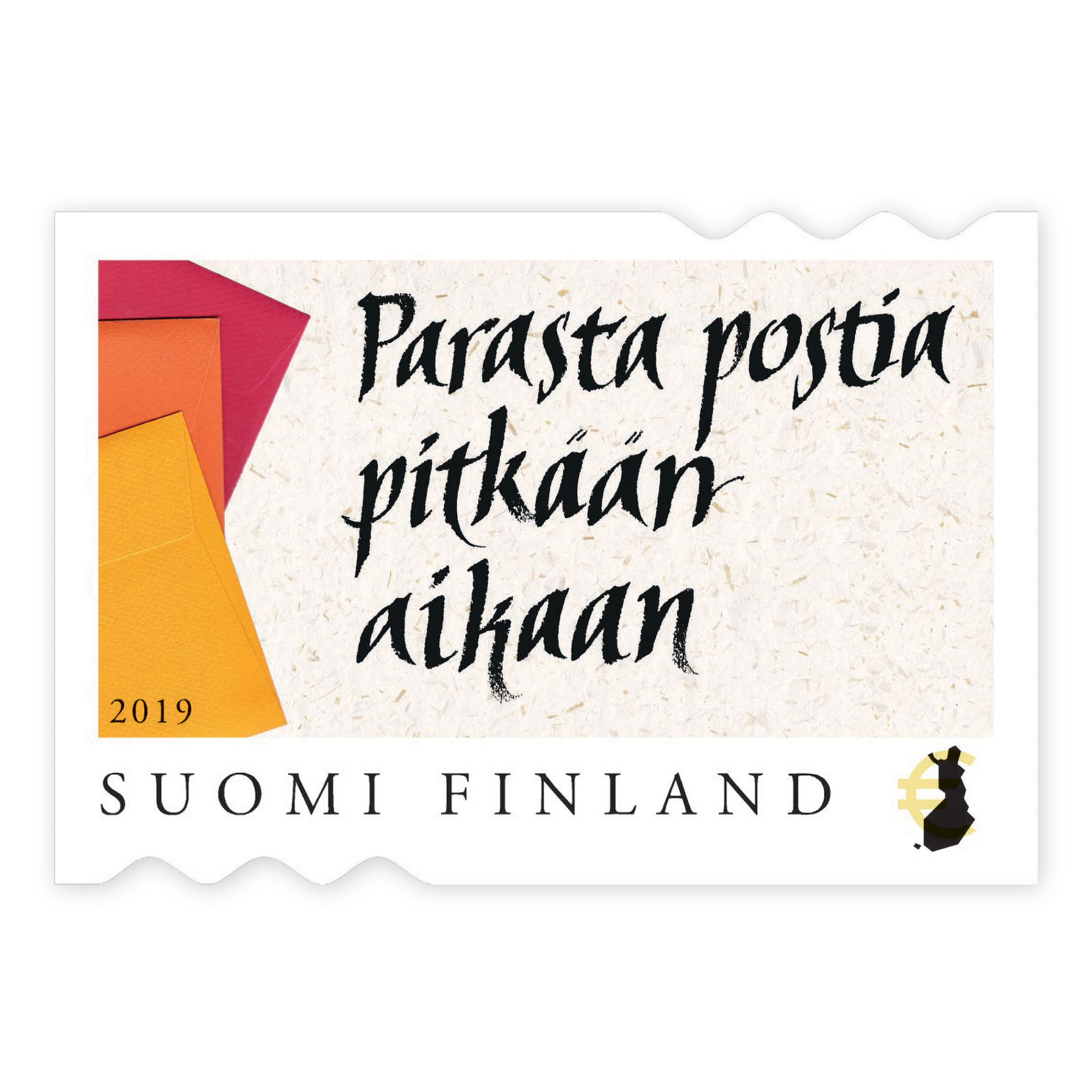 The Finnair 100 Years stamp designed by Ilkka Kärkkäinen is available as of  today in Finland