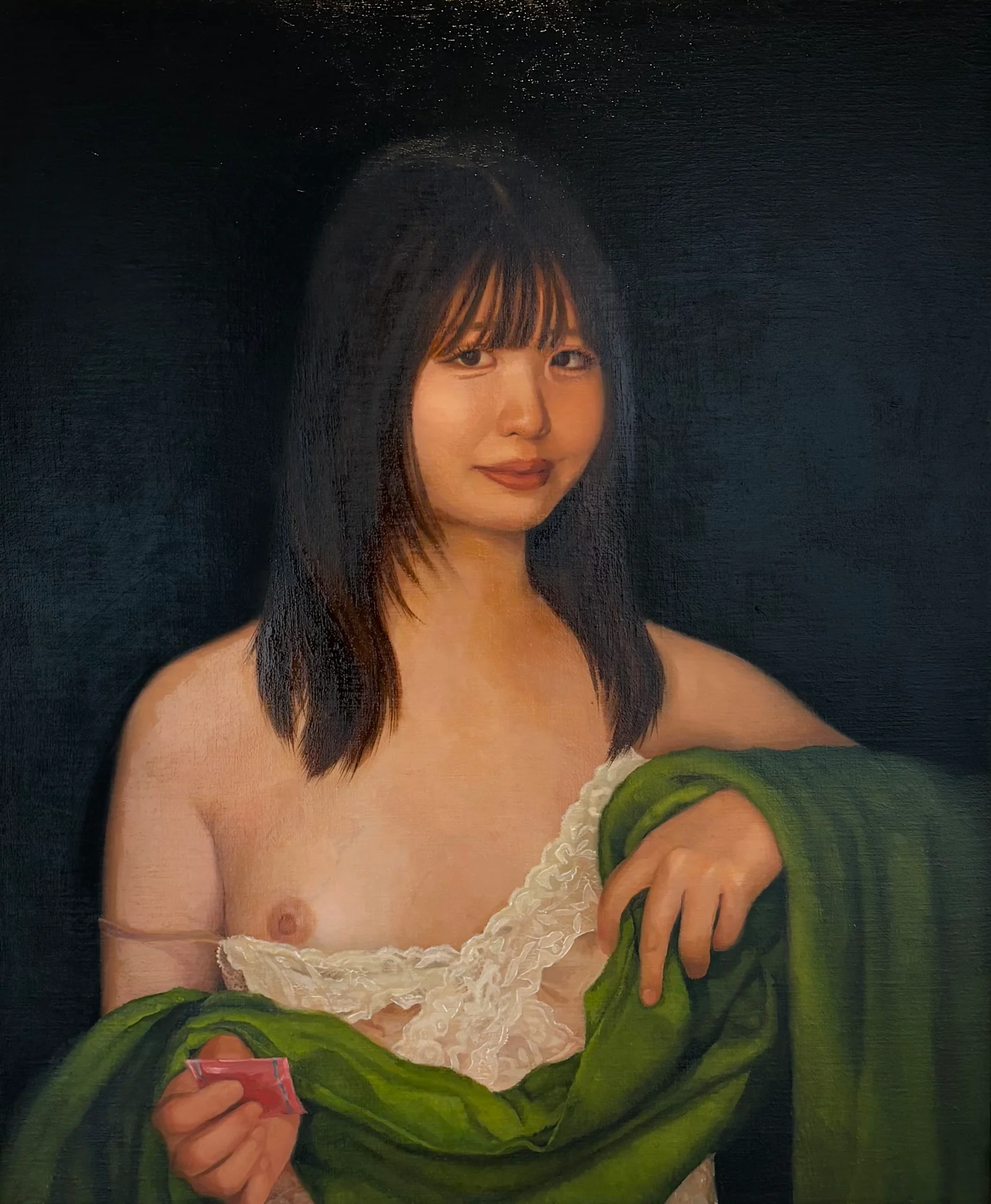 A Woman with Beautiful Eye