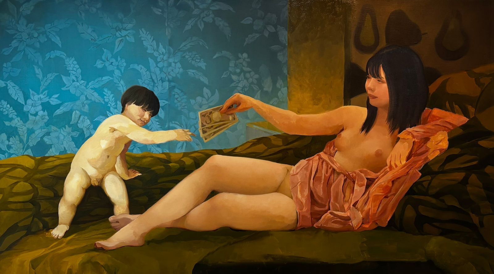 Venus and Her Number One in a Landscape