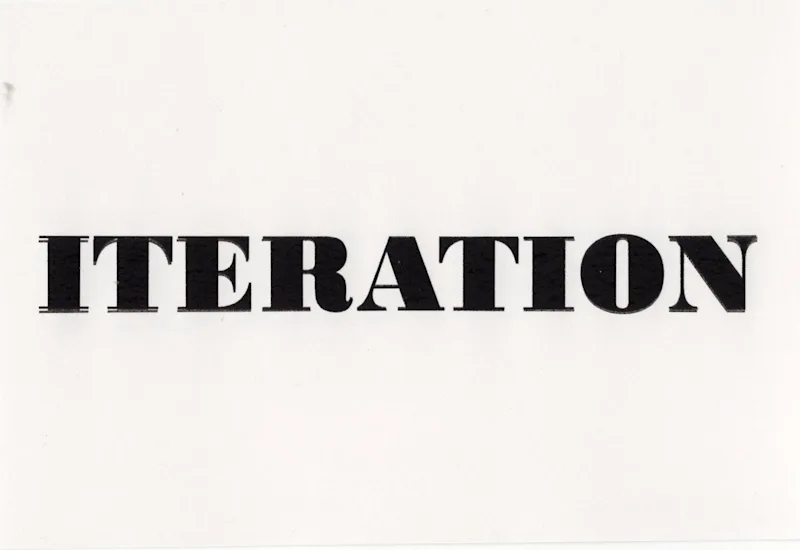 ITERATION