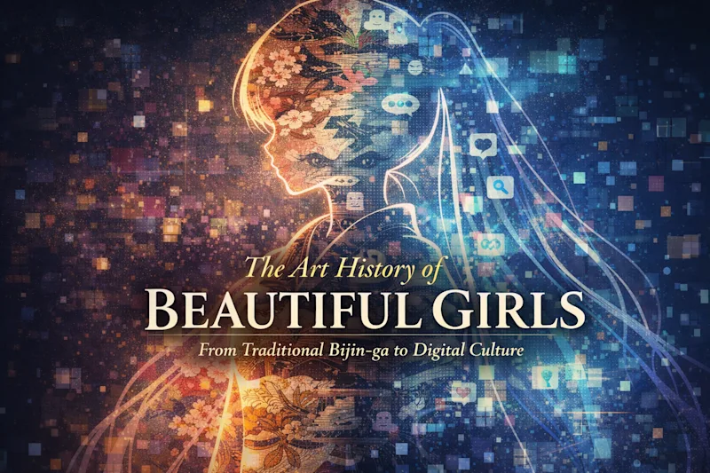 The Art History of Beautiful Girls: From Traditional Bijin-ga to Digital Culture