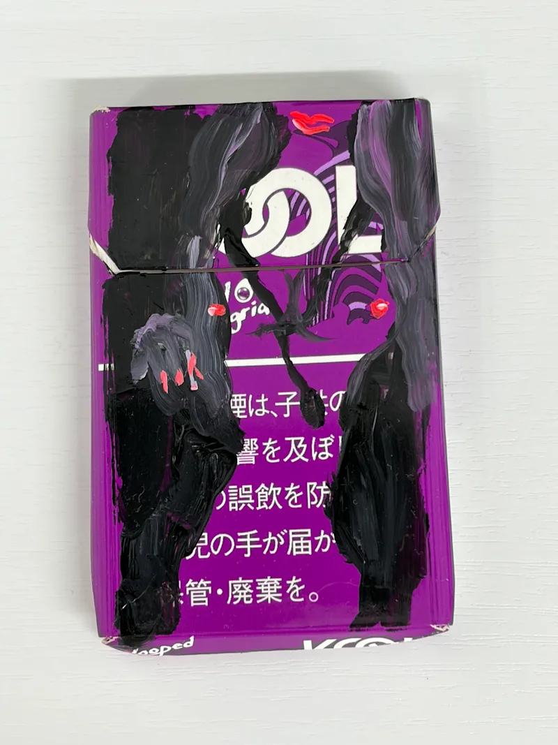 タバコのドローイング