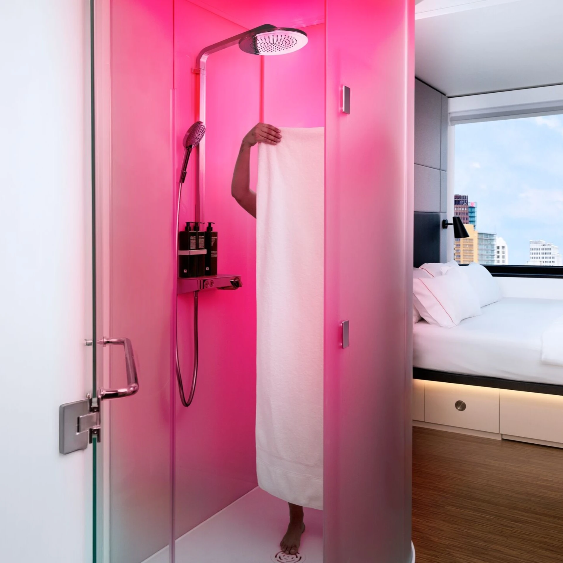 lifestyle shoot - shower