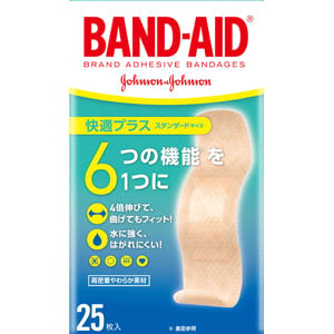 バンドエイド® 快適プラス 25枚入