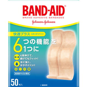 バンドエイド® 快適プラス 50枚入