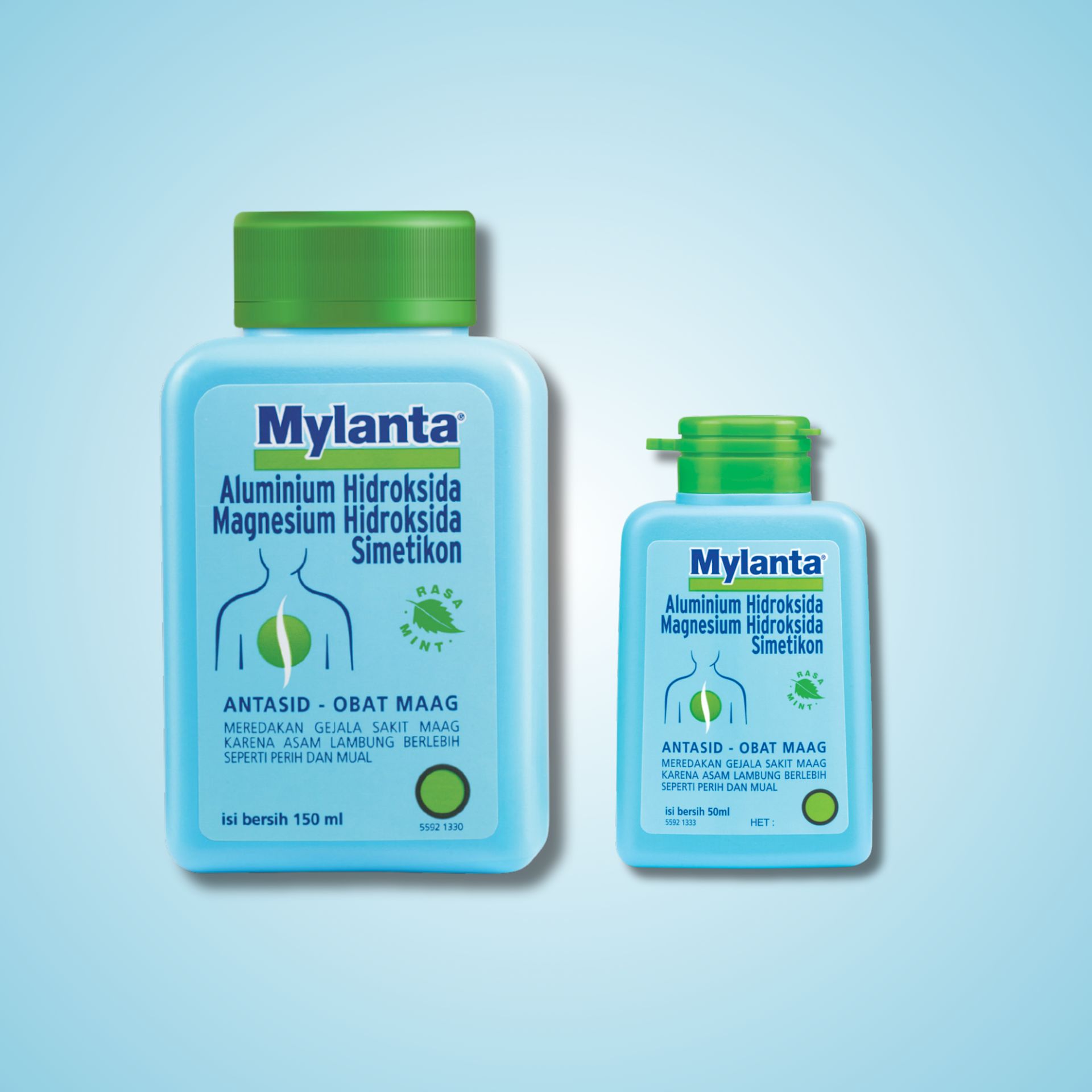 Mylanta Cair 150ml & 50ml