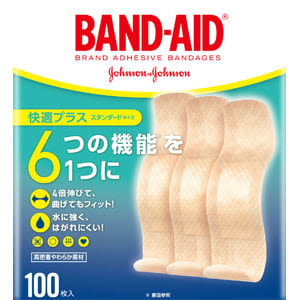 バンドエイド® 快適プラス 100枚入